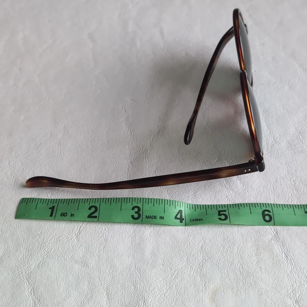 Bausch & Lomb Vintage Rare Sintra Large Round Sunglasses Tortes Shell Colorway